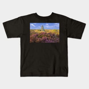 Millennium Stone, Danby High Moor, North York Moors Kids T-Shirt